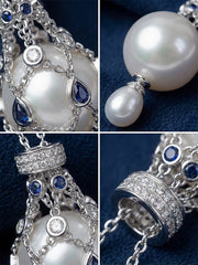 Lock in Love Net Bag with Pearls Anniversary Gift Special Present for Girlfriend