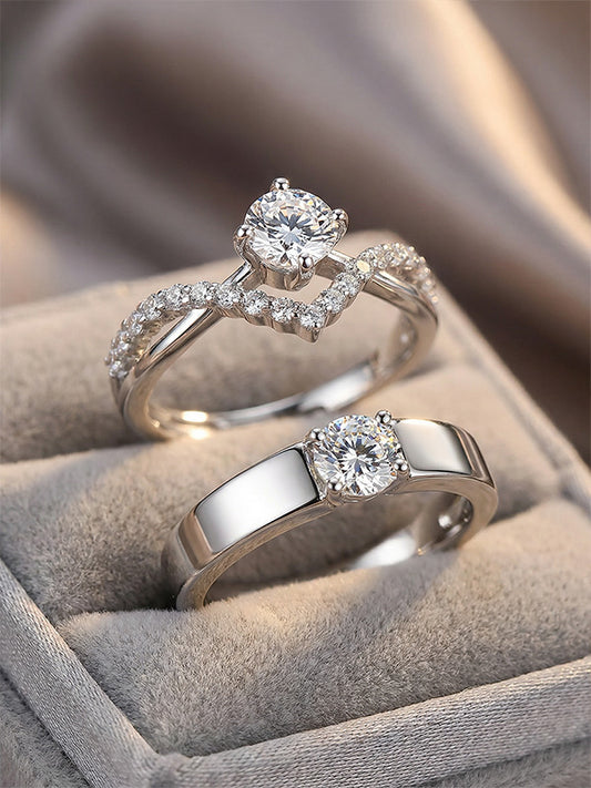 To Crown Love Intertwined Destinies Adjustable Opening