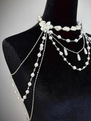 Flowing Light Shoulder Chain Body Chain Shoulder Chain Dress Accessories Birthday Dressing Banquet Matching