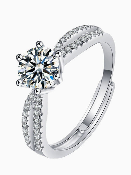 "Sweetheart Oval Ring'" — Love at First Sight Size Adjustable
