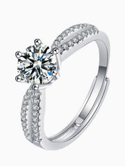 "Sweetheart Oval Ring'" — Love at First Sight Size Adjustable