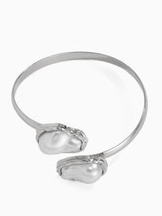 French Baroque Pearl Elegant Bracelet French Chic Adjustable Opening