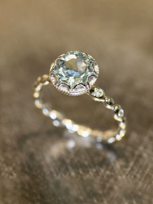Dewdrop Oval Ring' — Nature’s Most Dazzling Gift