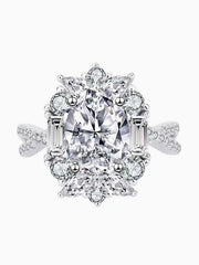 "Timeless Oval Diamond Ring'" — A Legacy to Cherish Size Adjustable