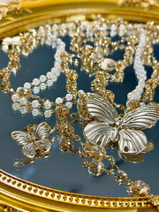 Rouya Butterfly Waist Chain Butterfly Belt Dress Accessories with Skirt 2025 New Female