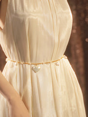 Love Pearl Waist Chain Dress Belt Accessories Chain Matching Skirt 2025 New Women's Edition