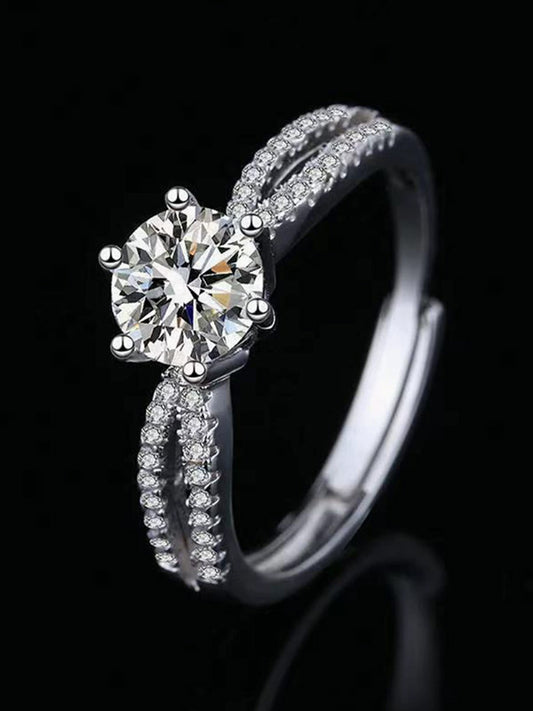 "Sweetheart Oval Ring'" — Love at First Sight Size Adjustable