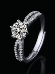 "Sweetheart Oval Ring'" — Love at First Sight Size Adjustable