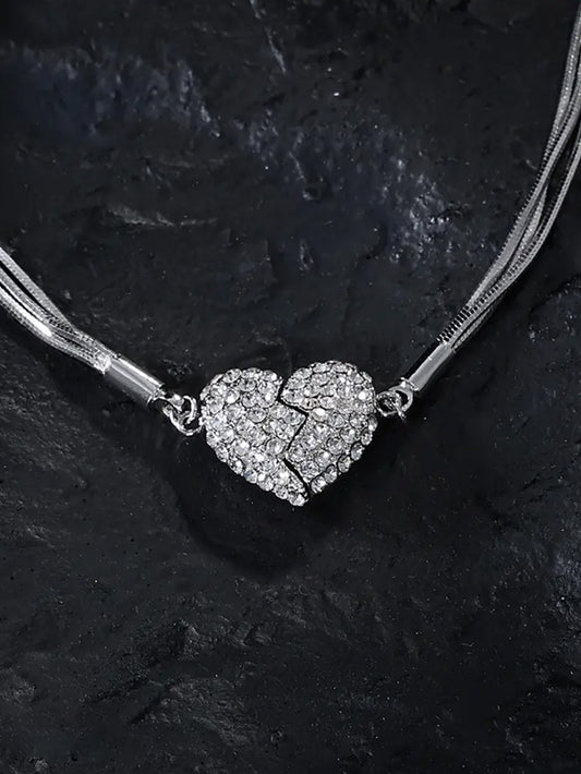 Charming Magnetic Love Necklace Detachable Magnetic