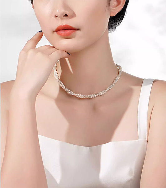 Mutiara Budidaya Air Tawar “Millet Beads” Seri Aurora Bulat Sempurna dan Sempurna (3mm-4mm)