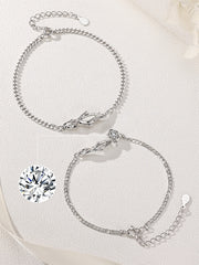 Thorn and Rose Couple Bracelet Blend of Nature and Art