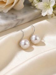 “High Heel Earrings” Freshwater Cultured Pearls Edison Series (10mm-11mm)