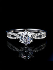 "Sweetheart Oval Ring'" — Love at First Sight Size Adjustable