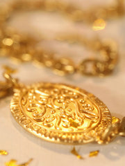 Cuban Babylonian Gold Coin Waist Chain Gold Multi-layer Chain Medieval Retro Coin Accessories Metal