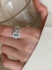 Mini Bag Ring‘ Unique Design Stylish Chain Ring Adjustable Opening