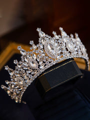 "Snow Realm Mirror" Holographic Crown Headband 10# Tiara