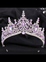 Fairytale Frost: Rose Gold Snowflake Gradient Tiara | Debutante Ball & Winter Gala Essential
