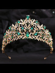 Rococo Elegance: 1000-Crystal Handwoven Tiara | Red Carpet Showstopper