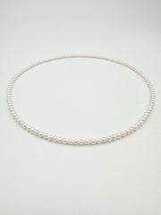 “Millet Beads” Freshwater Cultured Pearls Aurora Series Perfectly Round and Flawless(3mm-4mm)