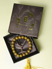 Gardenia & Agarwood Herbal Incense Bead Bracelet | Calming & Refreshing Aromatherapy Jewelry