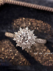 Three Lifetimes Bond Luxurious Couple Rings Adjustable Opening