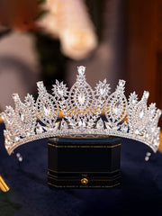 Moon Goddess Diadem – Swarovski Crystal × Renaissance Filigree Art 4# Tiara