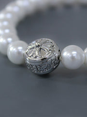 Designer Edition Chrome Hearts Vintage Baroque Pearl Bracelet