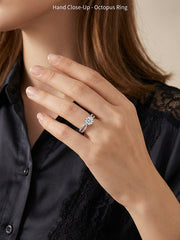 "Sweetheart Oval Ring'" — Love at First Sight Size Adjustable