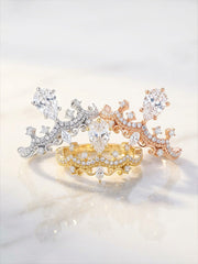 Queen’s Scepter Oval Diamond Ring' — Command Your Radiance