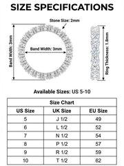 Shining Wheel Shimmering Circular Diamond Ring‘ Eternally Classic