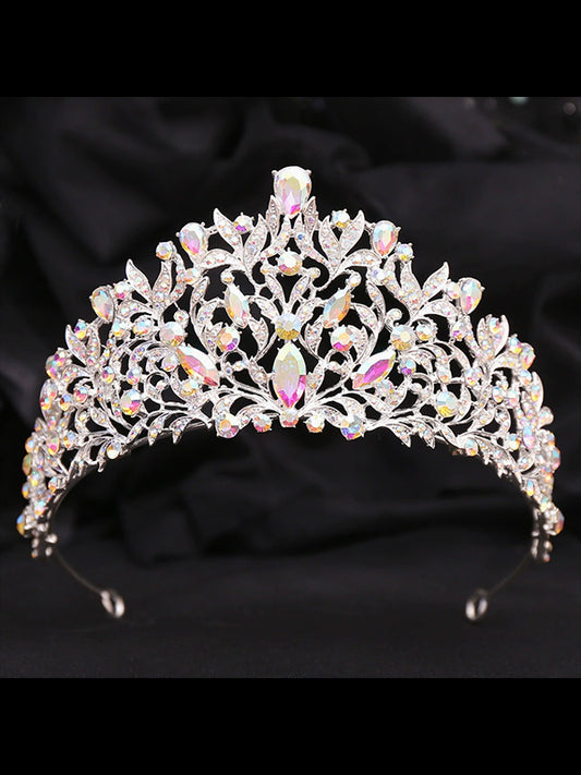 Rococo Elegance: 1000-Crystal Handwoven Tiara | Red Carpet Showstopper