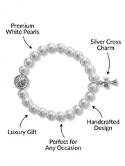 Designer Edition Chrome Hearts Vintage Baroque Pearl Bracelet