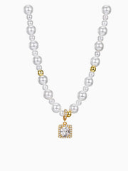 "Tiny Sugar" Bubble Pearl Necklace Light Luxury Niche 2025 New Collarbone Chain