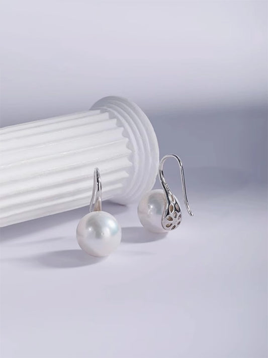 “High Heel Earrings”  Freshwater Cultured Pearls Edison Series （10mm-11mm）