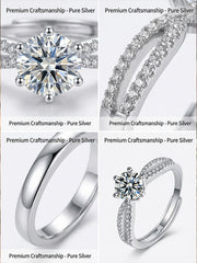 "Sweetheart Oval Ring'" — Love at First Sight Size Adjustable
