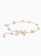 Butterfly Waist Chain Golden Romantic Spring Accessories Necklace Paired With Skirt Fairy Style Waist Belt Waist Seal