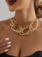 Golden Luxury Chain Necklace French Light Luxury Style