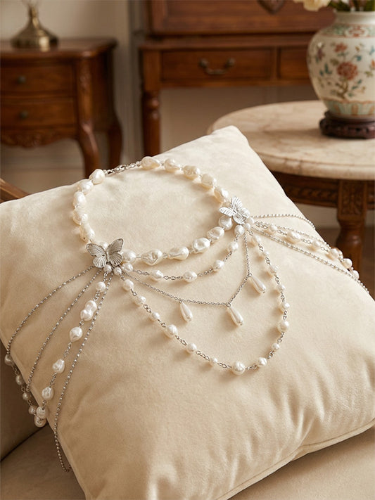 Flowing Light Shoulder Chain Body Chain Shoulder Chain Dress Accessories Birthday Dressing Banquet Matching