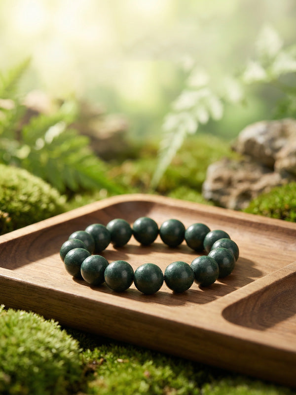 Longjing Jasmine Incense Bead Bracelet | Stress Relief & Sleep Aid Daily Wear Jewelry