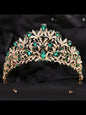 Rococo Elegance: 1000-Crystal Handwoven Tiara | Red Carpet Showstopper