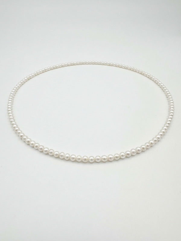 “Millet Beads” Freshwater Cultured Pearls Aurora Series Perfectly Round and Flawless（3mm-4mm）