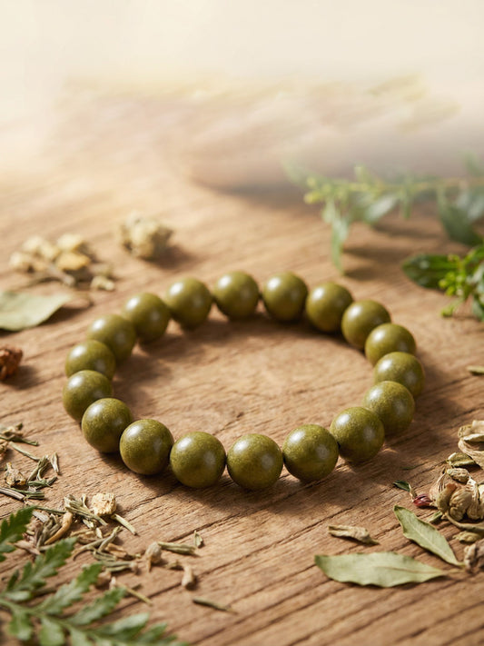 Awaken Mint & Herbal Incense Bracelet | Focus & Energy Support Daily Wear Jewelry