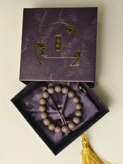 Da Si He Agarwood Sandalwood Incense Bead Bracelet | Stress Relief & Focus Support Daily Wear for Men