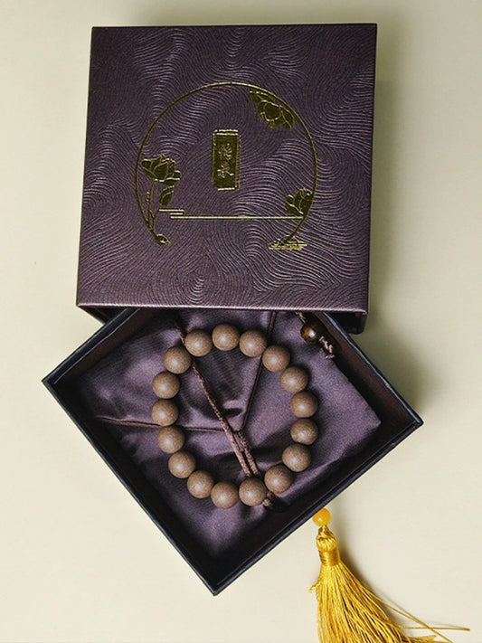 Goose Pear Tent Incense Bead Bracelet | Stress Relief & Calming Sleep Aid Daily Wear Jewelry