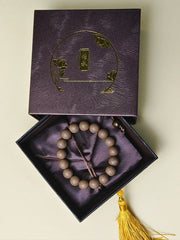 Goose Pear Tent Incense Bead Bracelet | Stress Relief & Calming Sleep Aid Daily Wear Jewelry