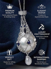 Lock in Love Net Bag with Pearls  Anniversary Gift Special Present for Girlfriend