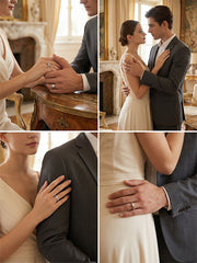 To Crown Love Intertwined Destinies Adjustable Opening