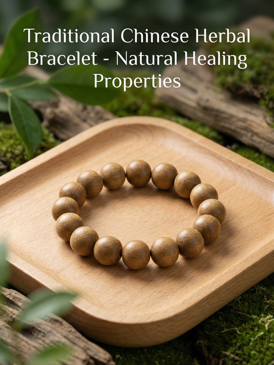 Gardenia & Agarwood Herbal Incense Bead Bracelet | Calming & Refreshing Aromatherapy Jewelry