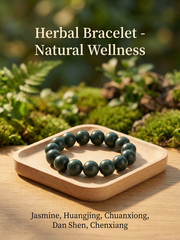 Longjing Jasmine Incense Bead Bracelet | Stress Relief & Sleep Aid Daily Wear Jewelry