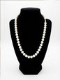 “Aurora Series” Freshwater Cultured Pearls Necklace Pure White Sycee AAAAA-Grade（10mm-11mm）